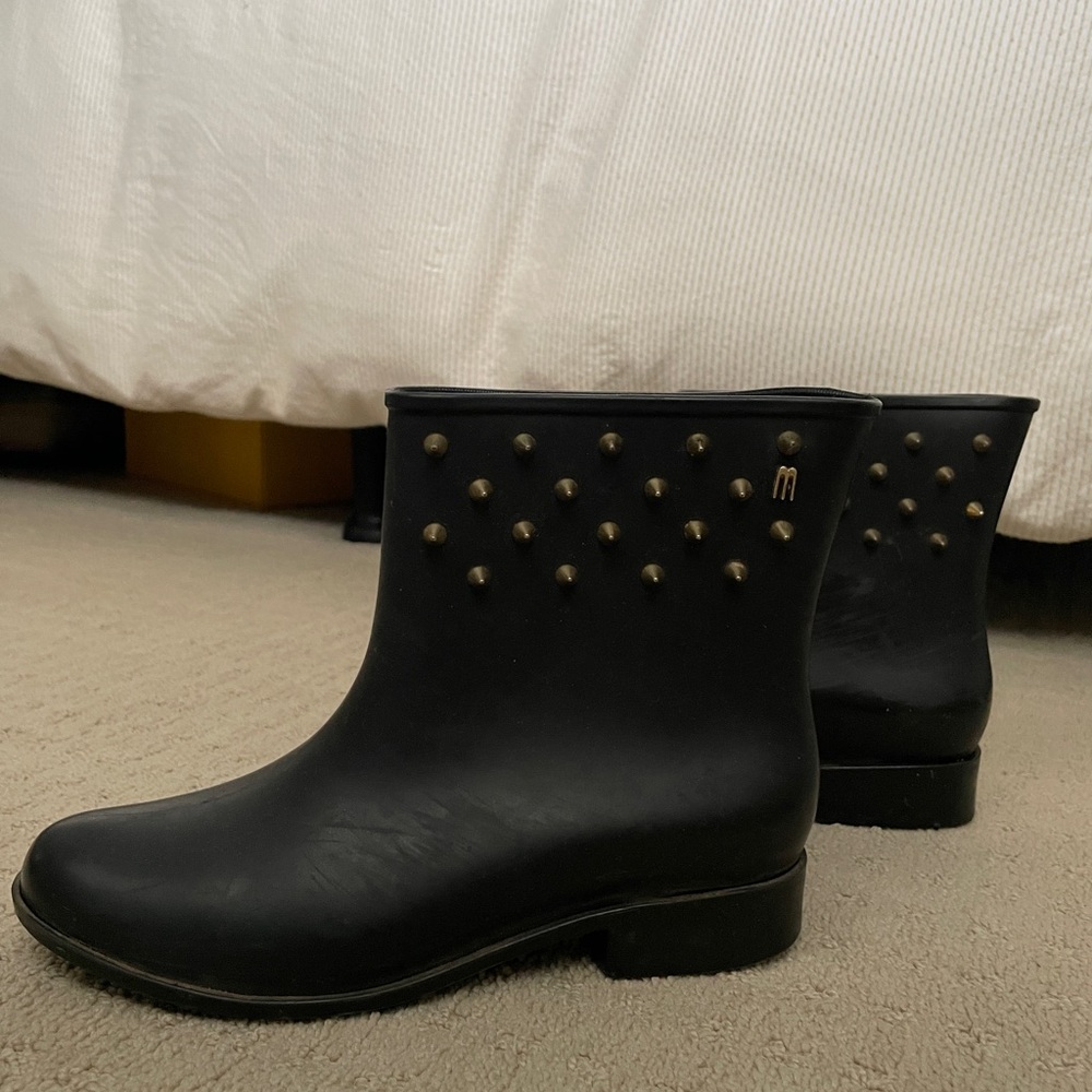 Melissa rain boots with stud details